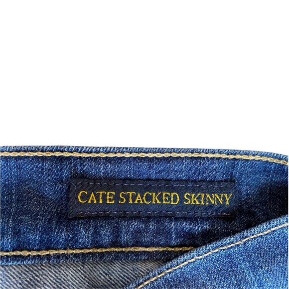 Lucky Brand Cate Stacked Skinny Jeans Womens 31x30 Med Wash (tag 6/28) - Picture 5 of 6